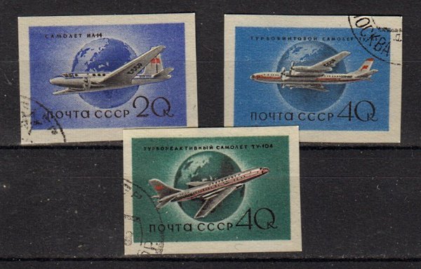 Briefmarke Sowjetunion 2169-71 B o