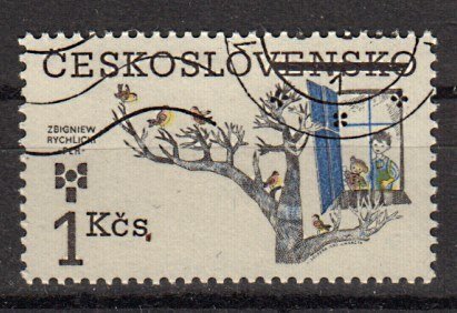 Briefmarke Tschechoslowakei 2724 o