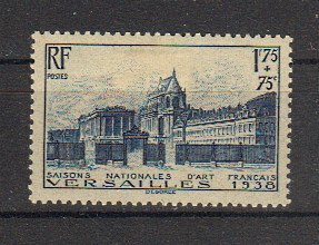 Briefmarke Frankreich 422 *