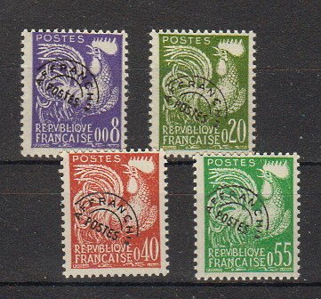 Briefmarke Frankreich 1302-05 **
