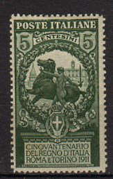 Briefmarke Italien 101 *