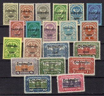 Briefmarke Österreich 340-59 *