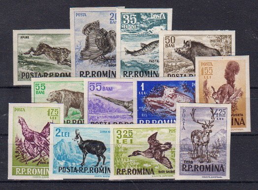 Briefmarke Rumänien 1614-25 **