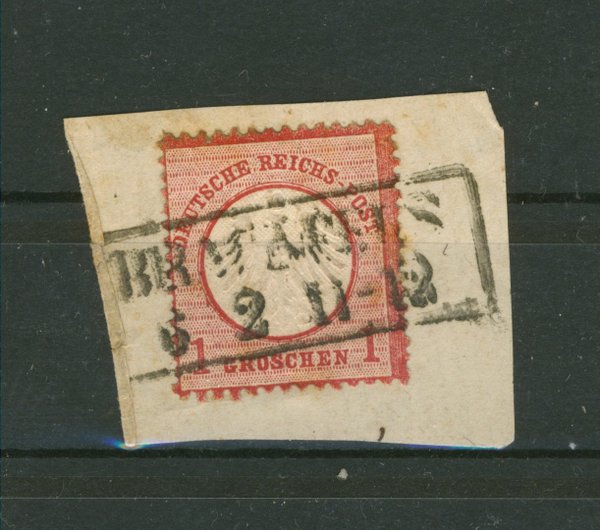Briefmarke Deutsches Reich 4 gestempelt