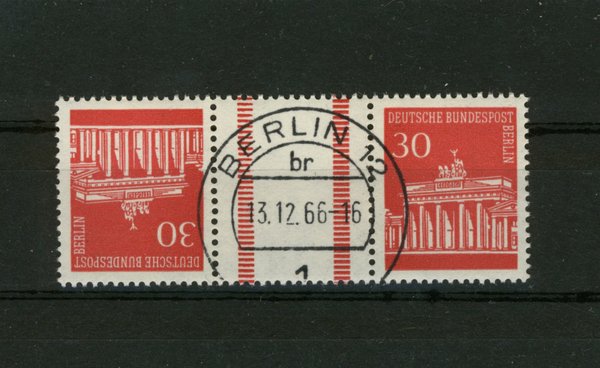 Briefmarke Berlin KZ3 a gestempelt mit 288