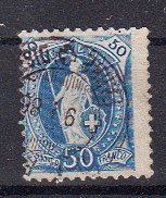Briefmarke Schweiz 62 A o