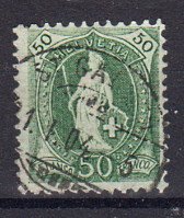 Briefmarke Schweiz 69 D o