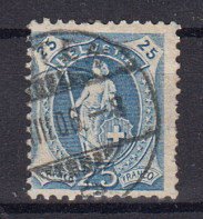 Briefmarke Schweiz 89 D o