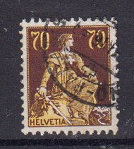 Briefmarke Schweiz 108 o
