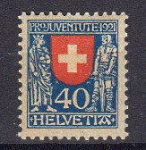 Briefmarke Schweiz 174 *