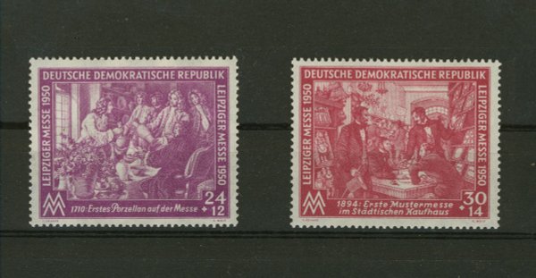 Briefmarke DDR 248/49 **
