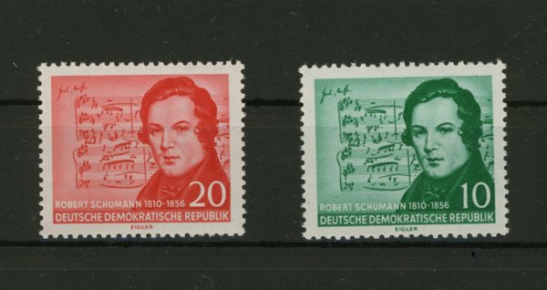 Briefmarke DDR 541/42 **