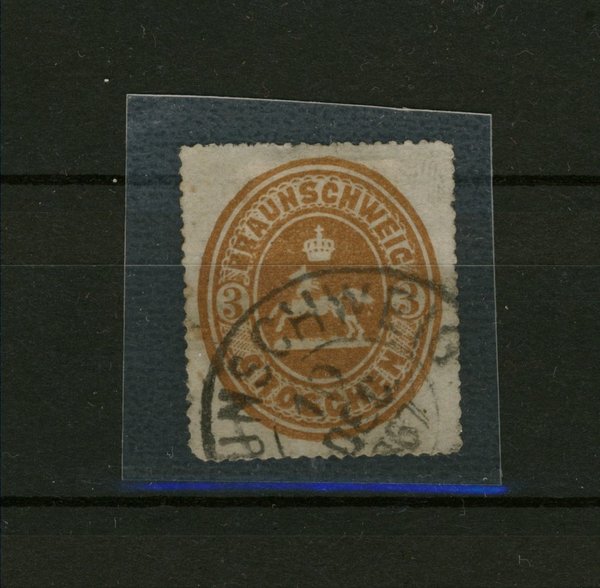 Briefmarke Braunschweig 20 gestempelt