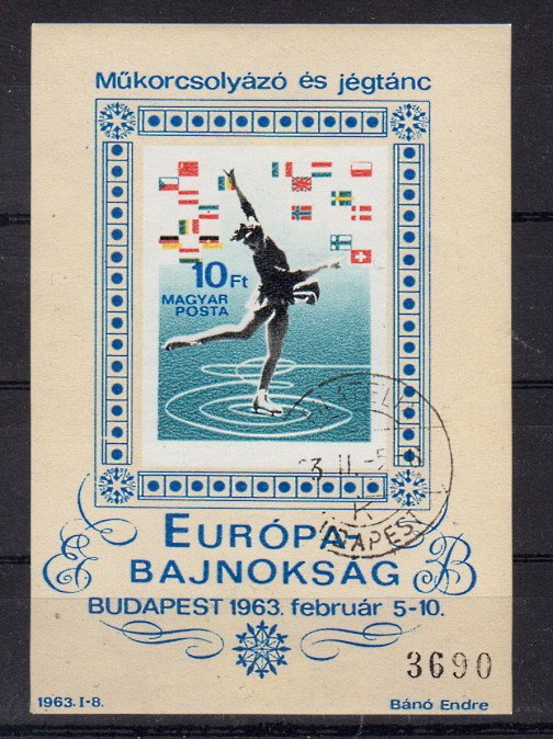 Briefmarke Ungarn Block 37 B o