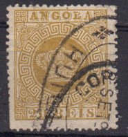 Briefmarke Angola 3 I Cx o angeschnitten
