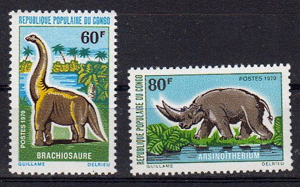 Briefmarke Kongo (Brazzaville) 259-60 **