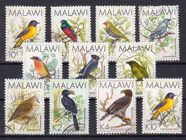 Briefmarke Malawi 506-16 o