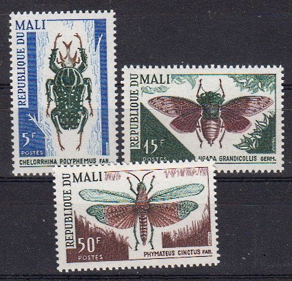 Briefmarke Mali 151-53 **