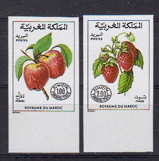 Briefmarke Marokko Porto 42-43 U **