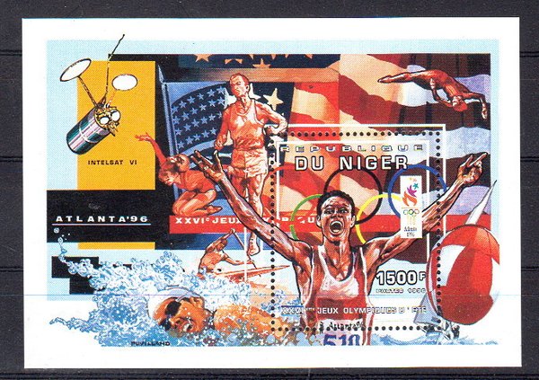 Briefmarke Niger Block 91 **