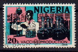 Briefmarke Nigeria 283 I o