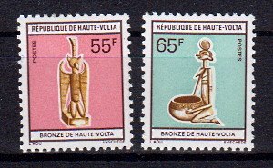Briefmarke Obervolta 651-52 **