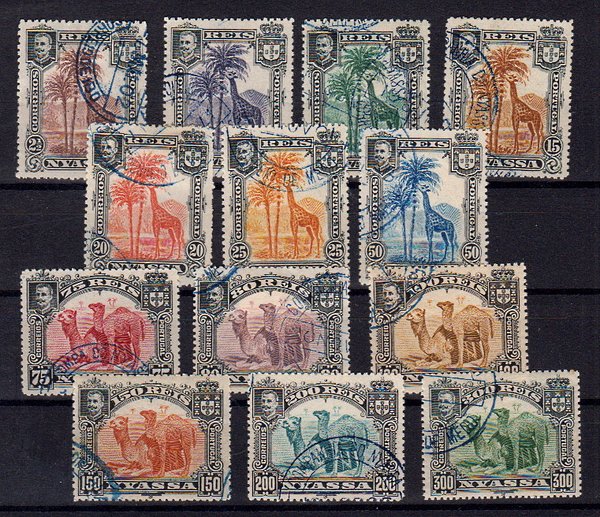 Briefmarke Port. Nyassagesellschaft 27-39 o