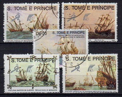 Briefmarke Sankt Thomas & Prinzeninseln 1129-33 o