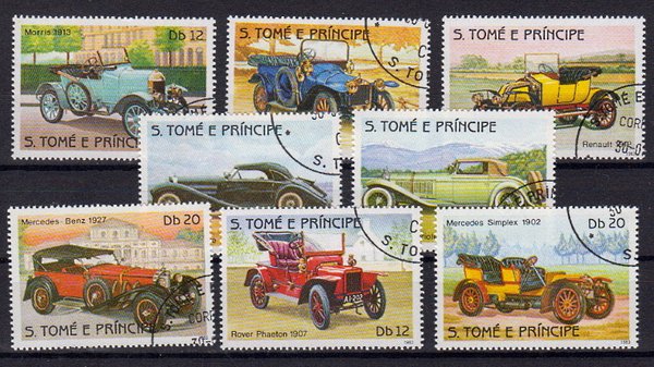 Briefmarke Sankt Thomas & Prinzeninseln 852-59 o