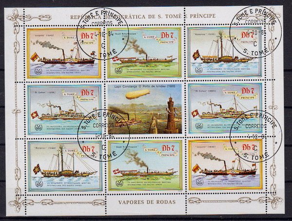 Briefmarke Sankt Thomas & Prinzeninseln 912-15 o KLB