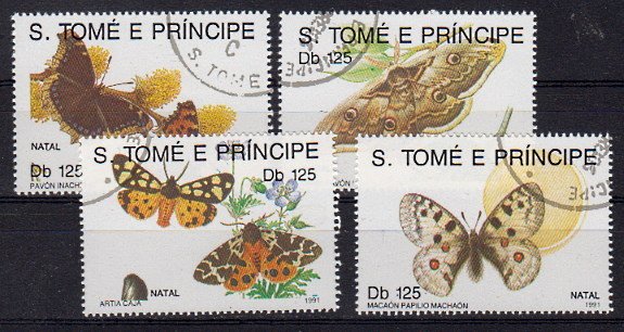 Briefmarke Sankt Thomas & Prinzeninseln 1296-99 o