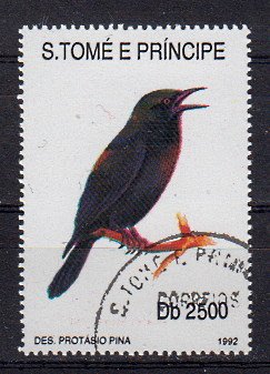 Briefmarke Sankt Thomas & Prinzeninseln 1333 o Grün fehlt!