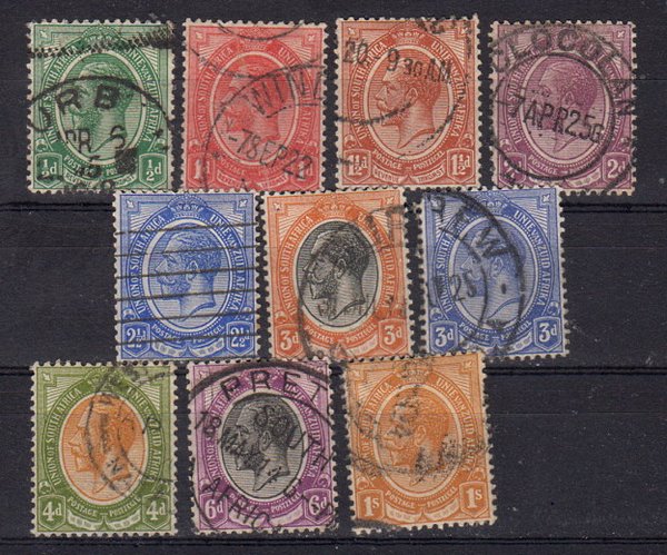 Briefmarke Südafrika 2-11 o