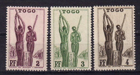 Briefmarke Togo 130-32 ** auch als 10er Blöcke