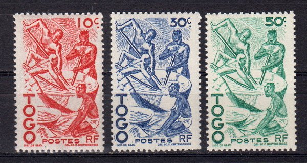 Briefmarke Togo 195-97 **