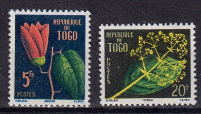Briefmarke Togo 266-67 **