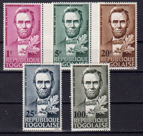 Briefmarke Togo 462-66 **