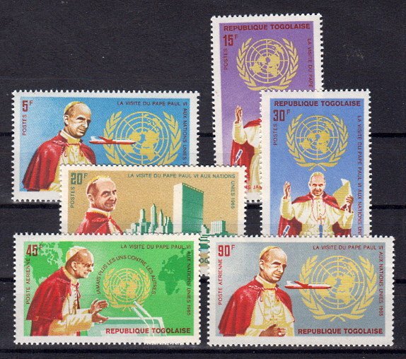 Briefmarke Togo 494-99 **