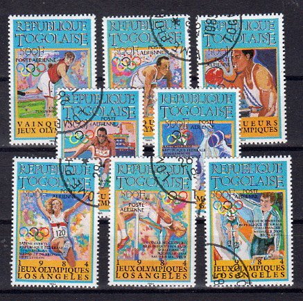 Briefmarke Togo 1776-83 o