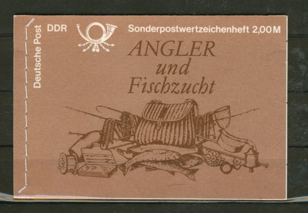 Briefmarke DDR Markenheftchen MH 9 **