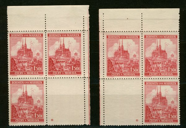 Briefmarke Böhmen und Mähren 30 LS **