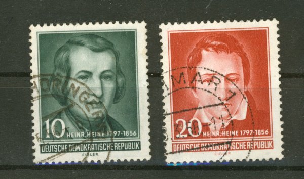 Briefmarke DDR 516/17 gestempelt