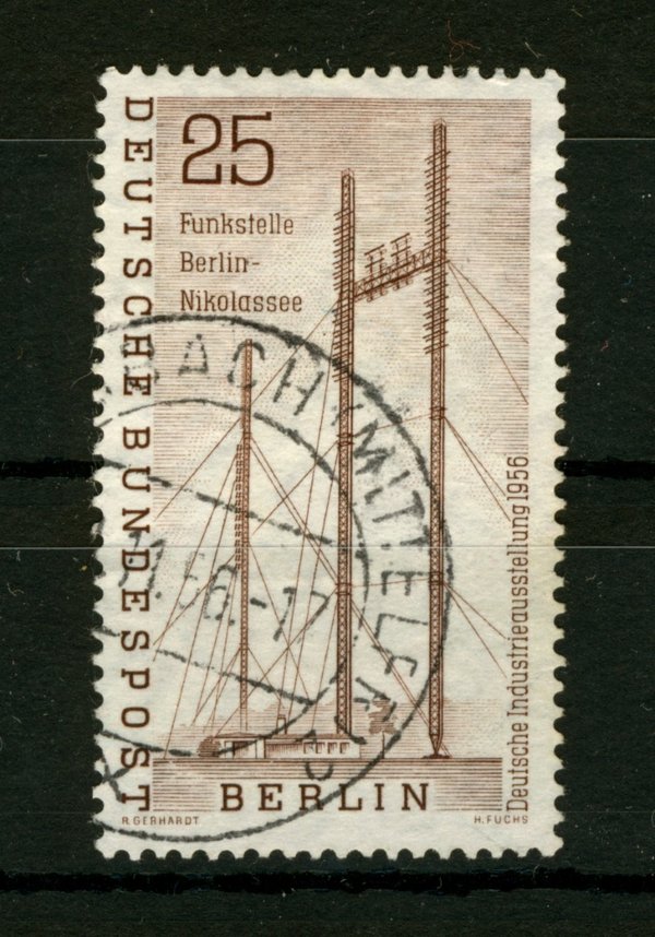 Briefmarke Berlin 157 gestempelt