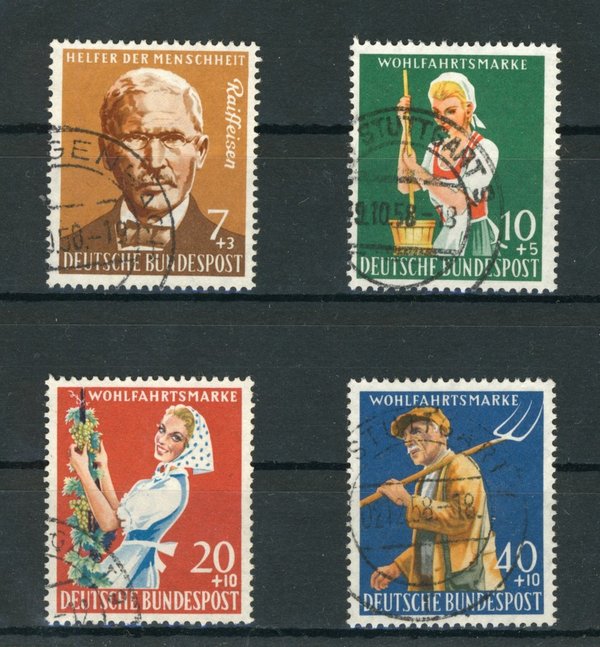 Briefmarke BRD 297/00 gestempelt