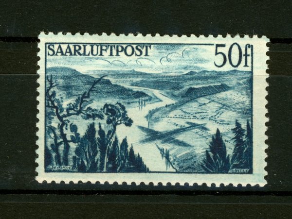 Briefmarke Saarland 251 *