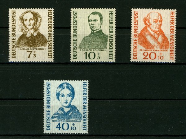 Briefmarke BRD 222/25 **
