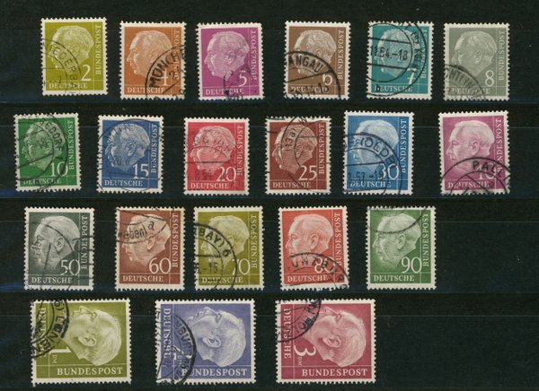 Briefmarke BRD 177/96 gestempelt