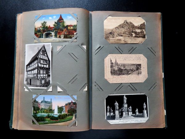 Ansichtskarte - Altes Ansichtskartenalbum mit meist alten Ansichtskarten aus der Zeit vor 1945