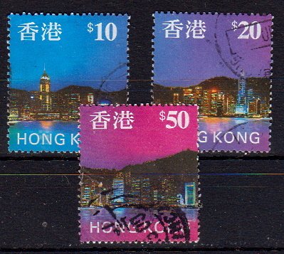 Briefmarken Hongkong 802-04 o