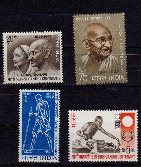 Briefmarken Indien 481-84 **